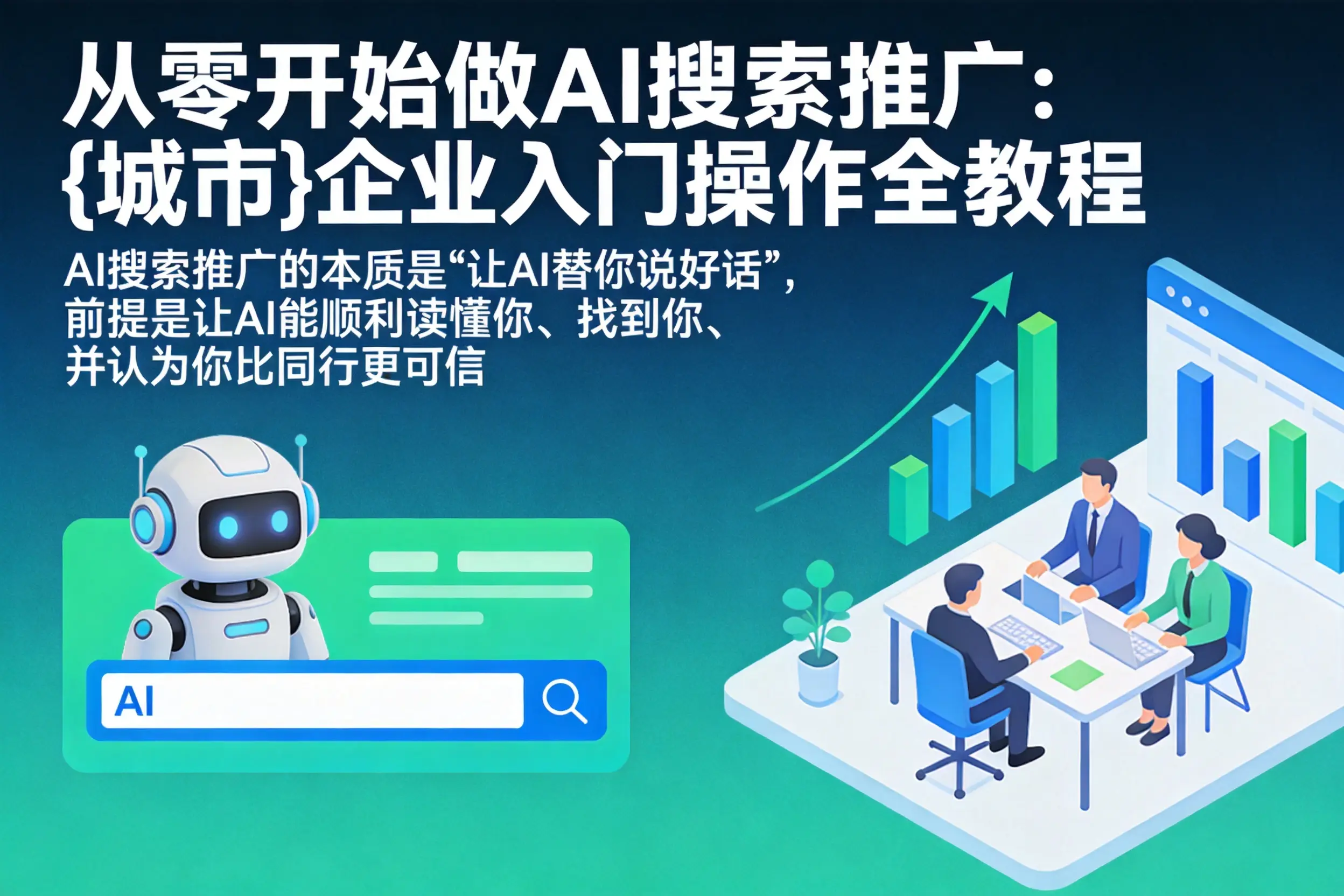从零开始做AI搜索推广：兰州企业入门操作全教程