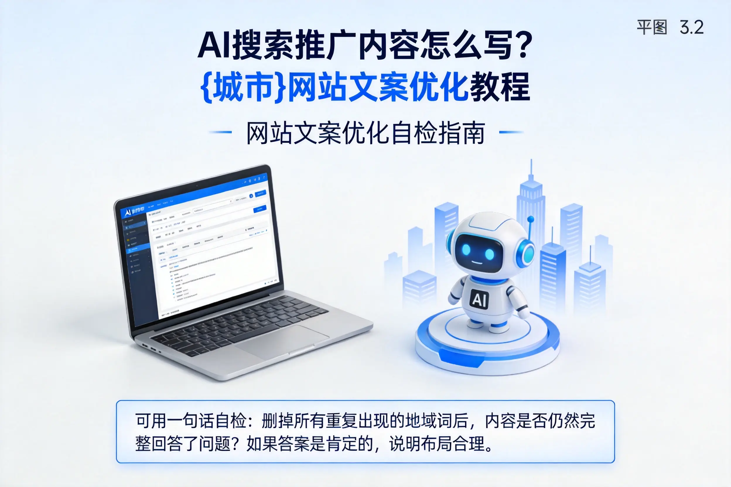 AI搜索推广内容怎么写？兰州网站文案优化教程